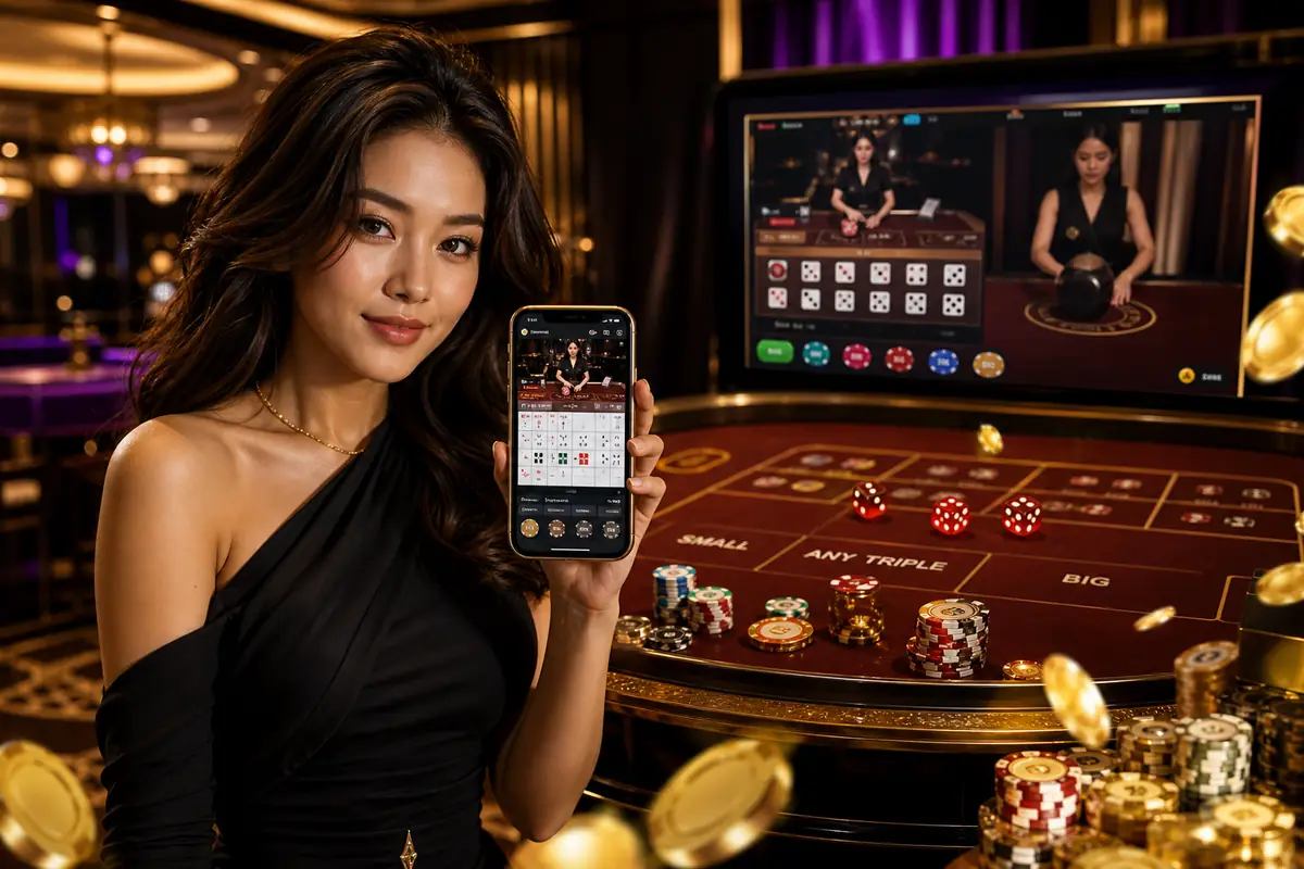 916kiss Teen Patti meja permainan kad langsung